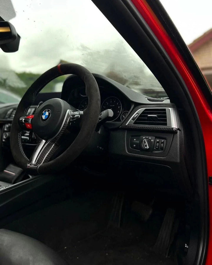 BMW 3 Series F30 Carbon Fiber Radio Cover Trim (2011 - 2019)