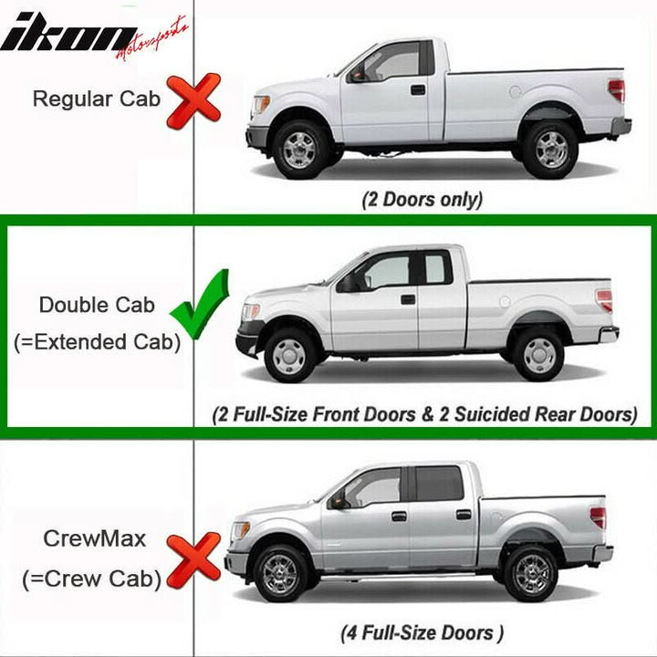 07-21 Toyota Tundra Double Cab Round Nerf Bars Side Step Running Board