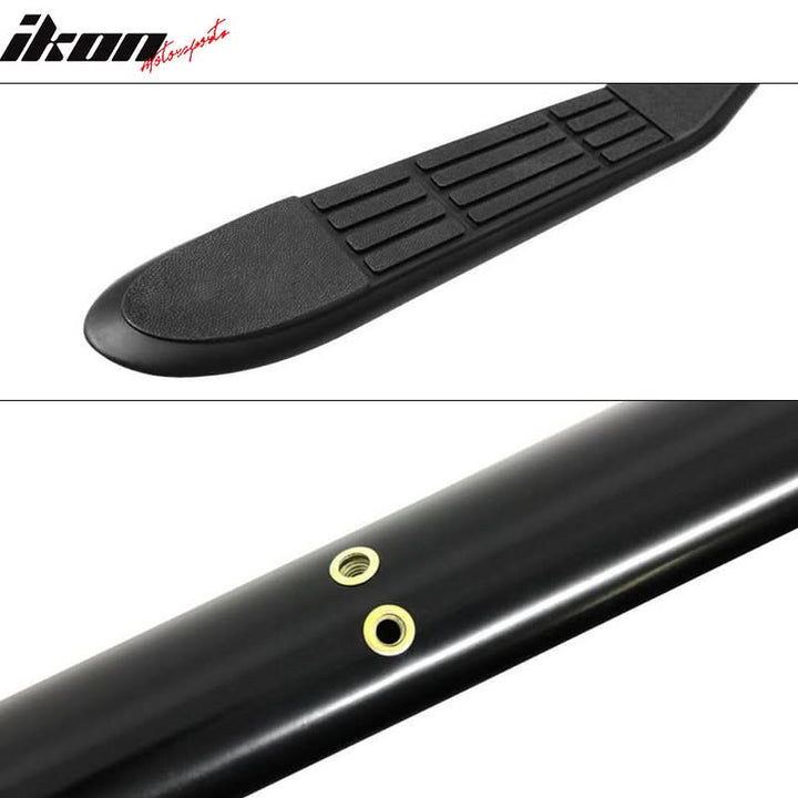 Fits 06-14 Honda Ridgeline Driver Passenger Side Step Bar Running Boar
