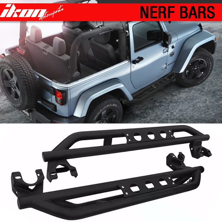 2007-2018 Jeep Wrangler 2 Door Side Running Boards