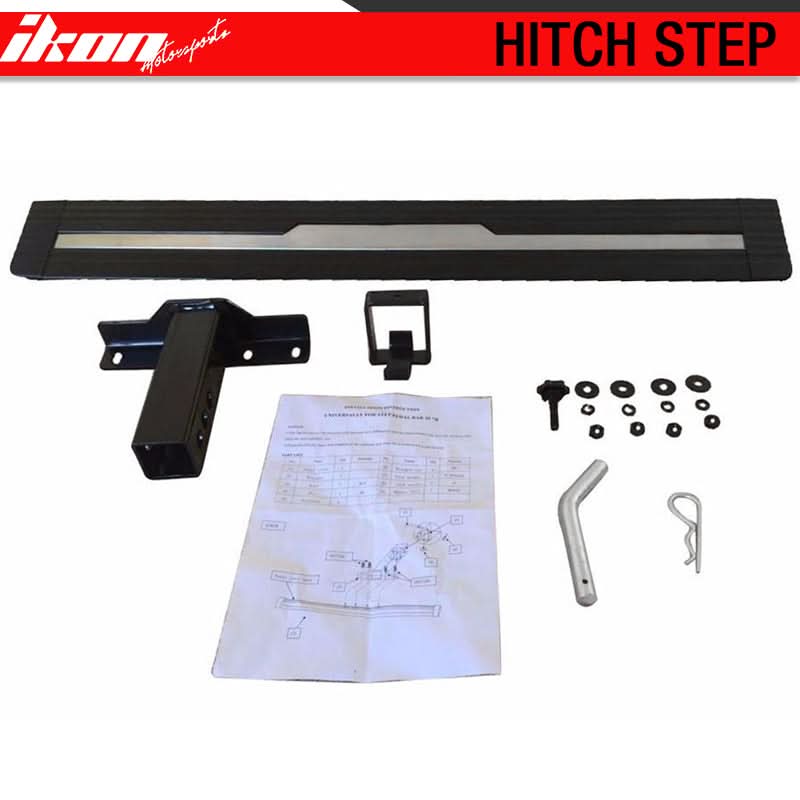 Universal For Cars With 2" Receiver 35" Rear Hitch Step Bumper Bar