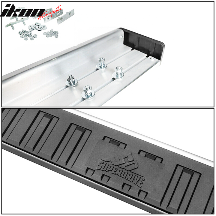 2009-2023 Dodge Ram 1500 2500 3500 Quad Cab 5" Side Step Bar Aluminum