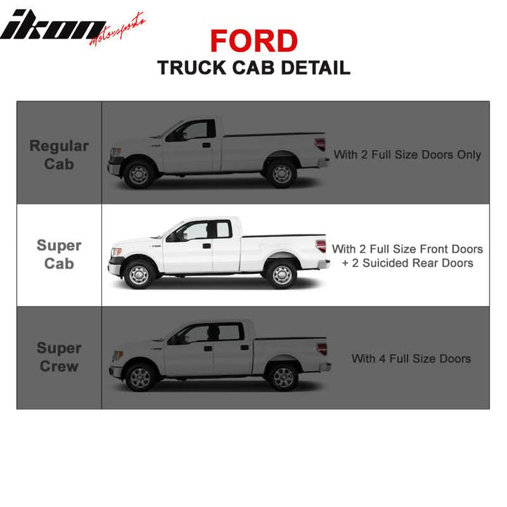 1999-2016 F250 350 450 Extended Cab 5" Step Running Boards Stainless