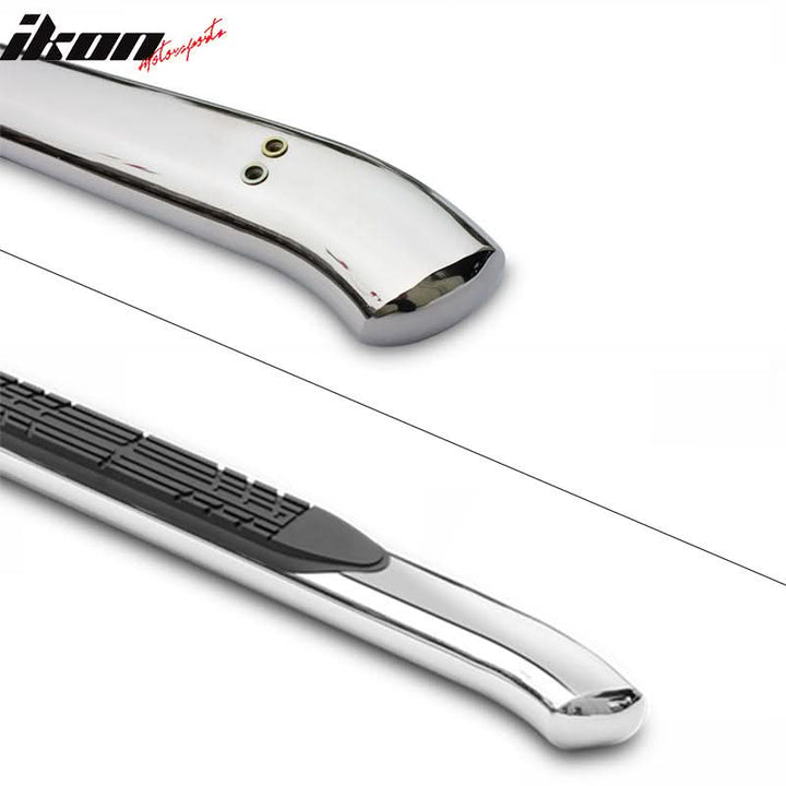 2007-2021 Toyota Tundra Regular Cab 4" Step Running Boards Stainless