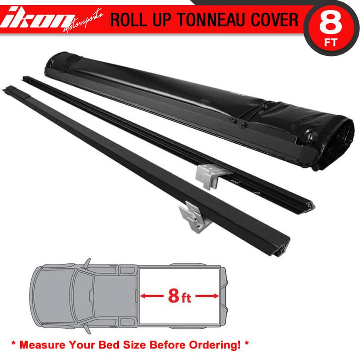 2002-2017 Dodge Ram 1500 8 Feet Roll and Lock Soft Style Tonneau Cover