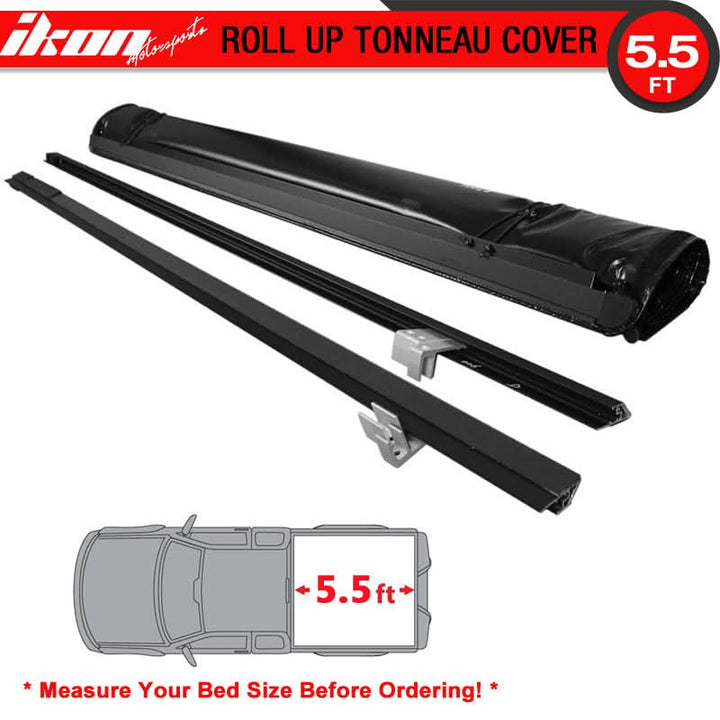 2007-2016 Tundra SR5 Crewmax 5.5ft Bed Lock Soft Roll Up Tonneau Cover
