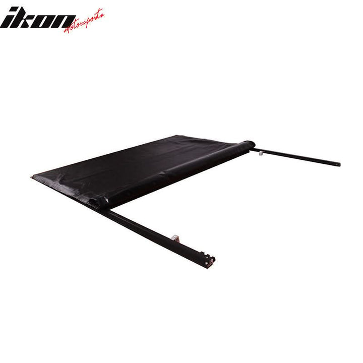 2015-2022 Ford F-150 8ft/96" Black Lock Roll Up Tonneau Cover Aluminum