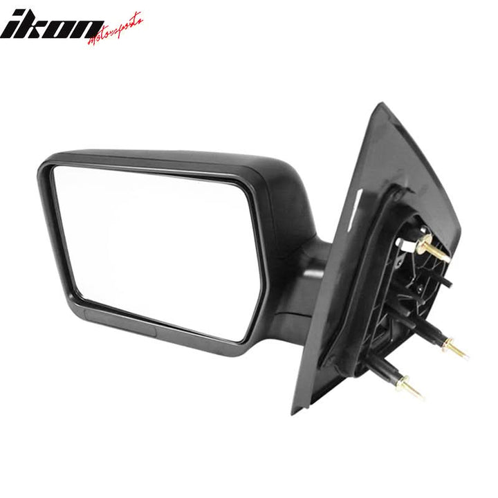 Fits 04-08 Ford F-150 Extendable Manual Towing Mirror Driver Left Side