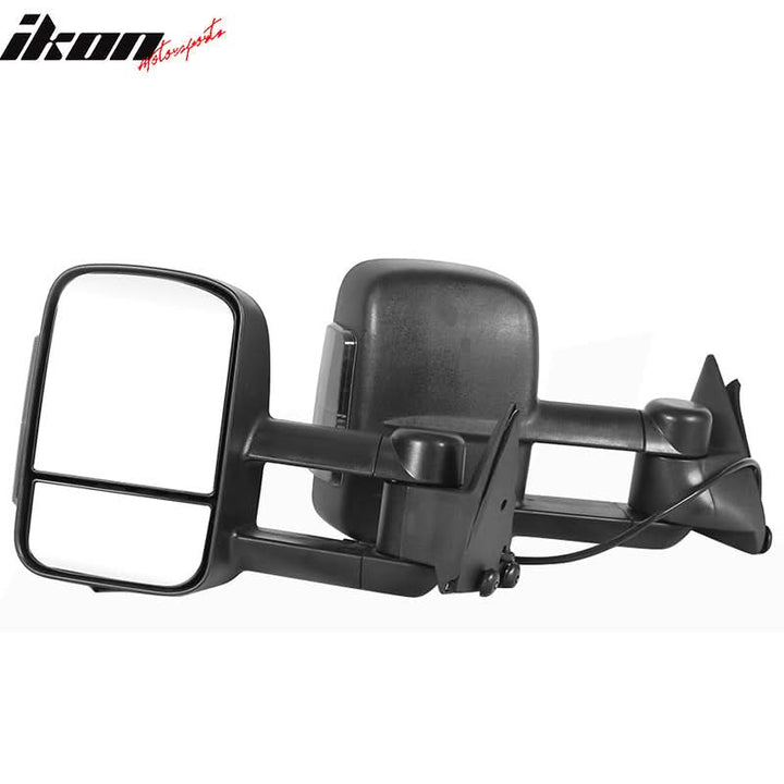 2003-2007 Chevy Silverado Power Heated LED Signals Tow Mirrors