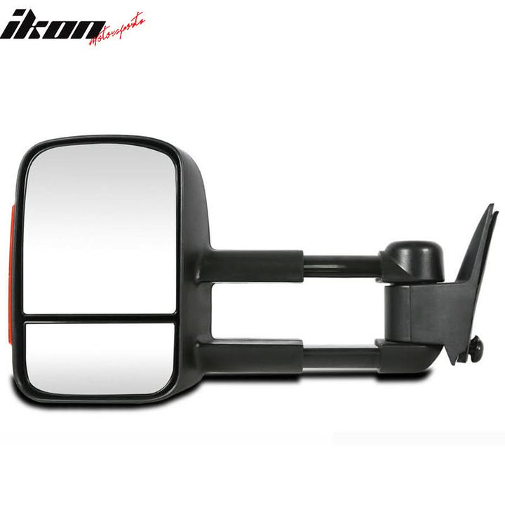 2003-2007 Chevy Silverado Power Heated LED Signals Tow Mirrors