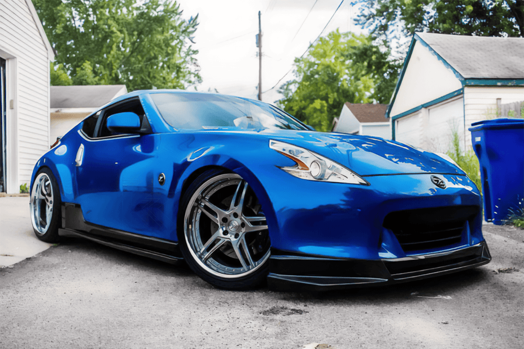 Nissan Fairlady 350z Black SL Style Front Bumper Lip (2002 - 2008)