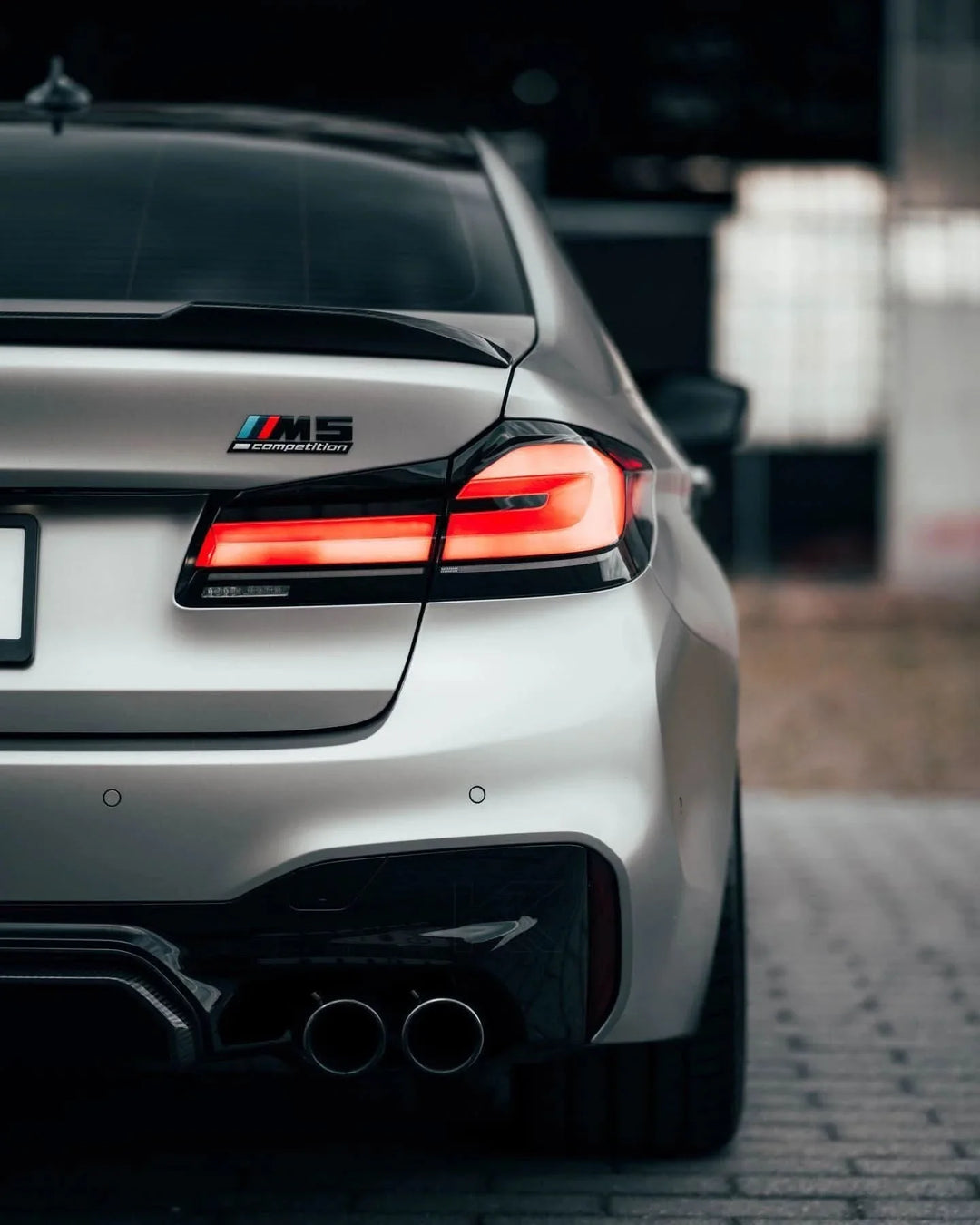 BMW 5 Series F90 M5 CS Style Carbon Fiber Rear Diffuser (2020+)