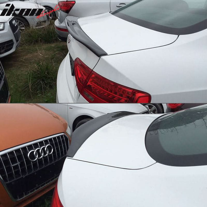 2008-2017 Audi A5 B8 CA Style Trunk Spoiler Wing Carbon Fiber