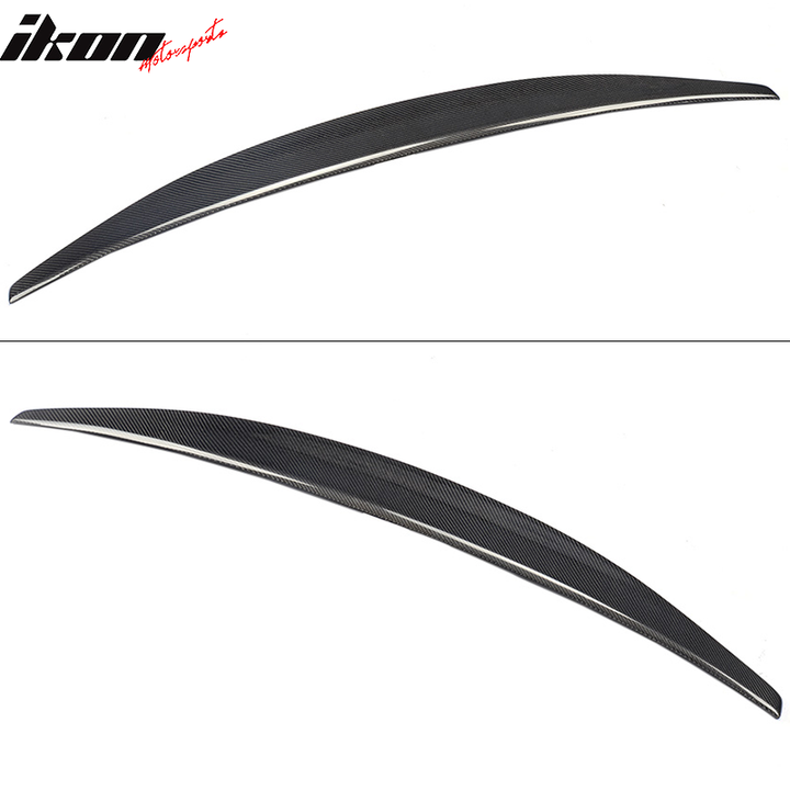 2008-2017 Audi A5 B8 S Style Trunk Spoiler Wing Carbon Fiber