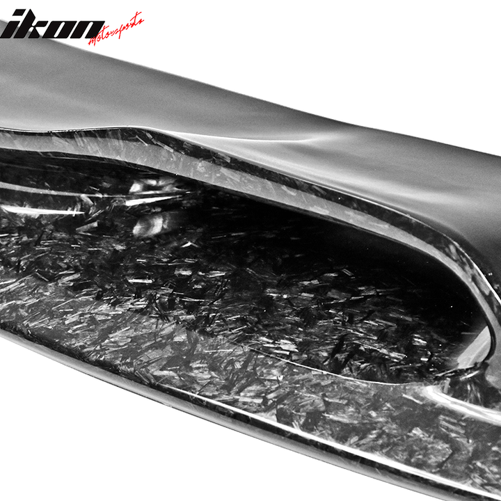 2012-2018 BMW F30 3-Series M Sport 3D Front Lip Forged Carbon Fiber