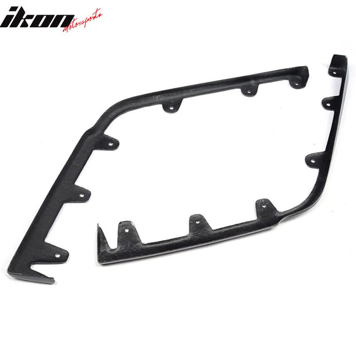2009-2015 Cadillac CTS V KPE Style Front Bumper Lip Carbon Fiber