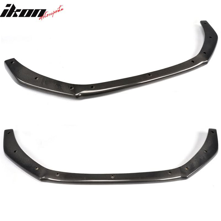 2012-2015 Audi A6 C7 Facelift JC Style Front Bumper Lip Carbon Fiber