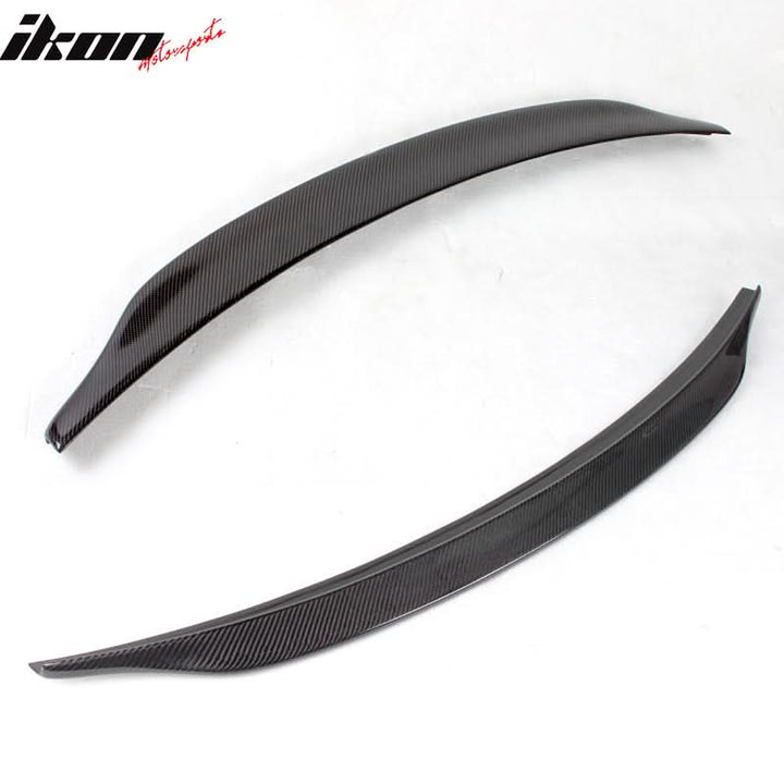 2009-2016 Audi A4 B8 Caractere Style Trunk Spoiler Carbon Fiber