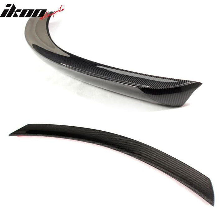 2008-2014 Benz C-Class W204 V Style Trunk Spoiler Wing Carbon Fiber