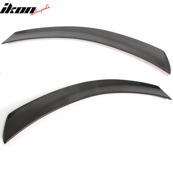 2008-2014 Benz C-Class W204 V Style Trunk Spoiler Wing Carbon Fiber