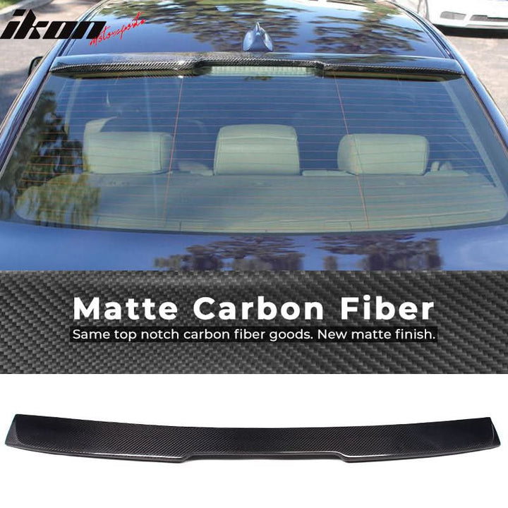 2004-2010 BMW 5 Series E60 M5 AC Style Rear Roof Spoiler Carbon Fiber