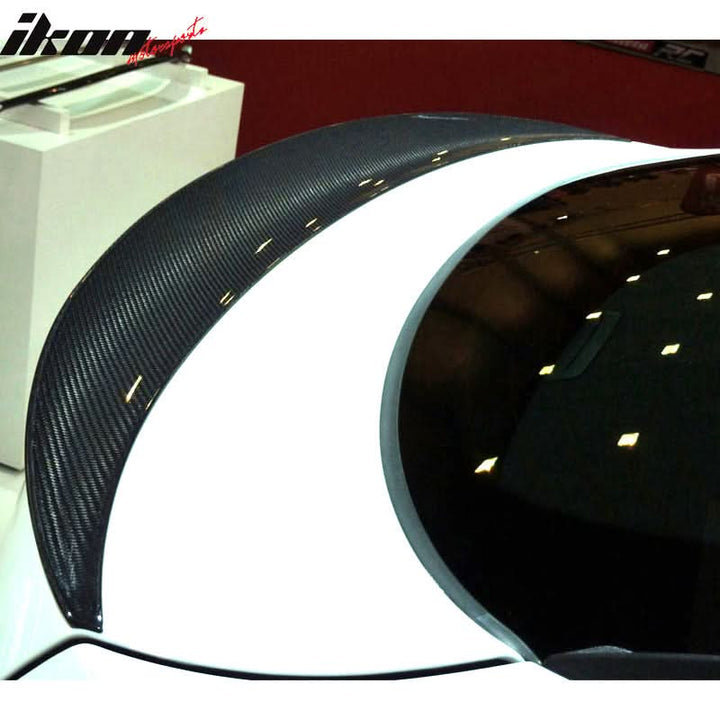 2008-2014 BMW X6 E71 P Style Rear Trunk Spoiler Wing Carbon Fiber