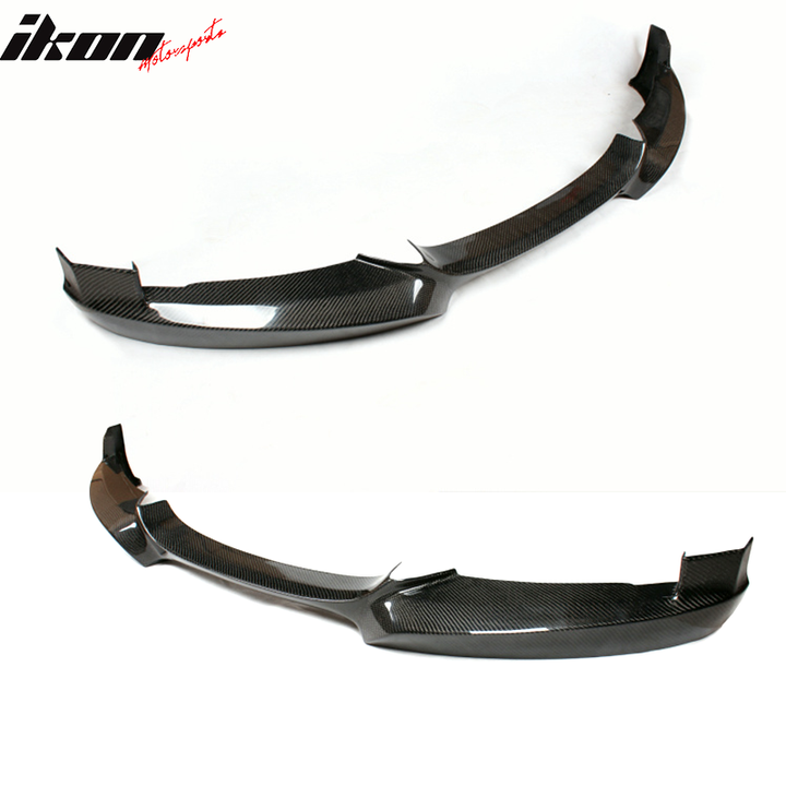 2007-2013 BMW 1 Series E82 M Sport  HT Front Bumper Lip Carbon Fiber
