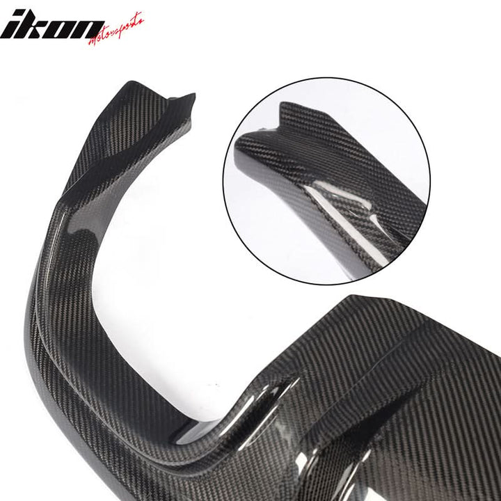 2012-2017 Audi A5 S5 OE Style Rear Bumper Lip Diffuser Carbon Fiber
