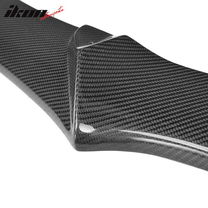 2016-2018 Honda Civic Coupe JC Style Front Bumper Lip Carbon Fiber
