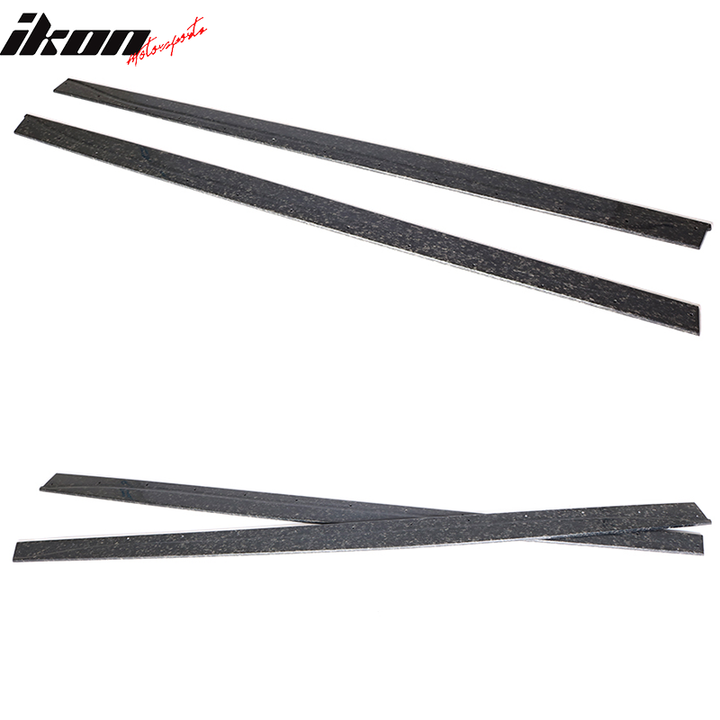2015-2020 BMW M4 F82 F83 MP Style 2PCS Side Skirts Forged Carbon Fiber