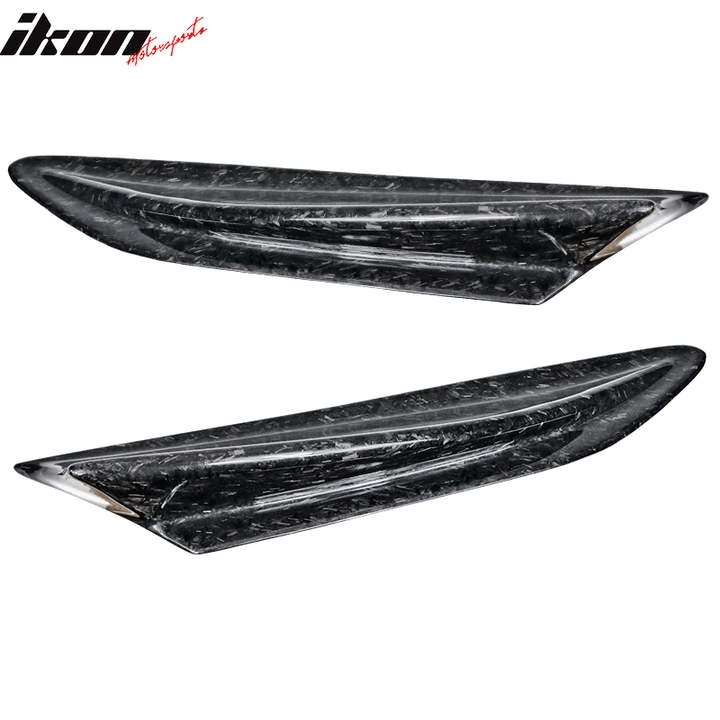 2013-2020 Scion FR-S T Style Side Fender Fin Matte Forged Carbon Fiber