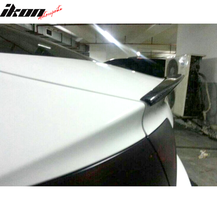 2008-2017 Audi A5 B8 Sedan C Style Trunk Spoiler Carbon Fiber