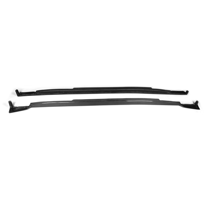 2014-2018 Infiniti Q50 V37 ST Style 2PCS Side Skirts Carbon Fiber FRP