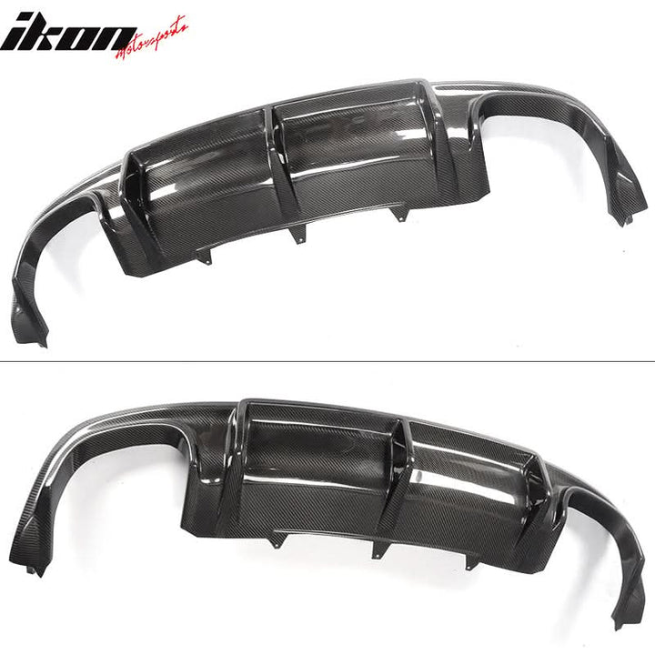 2012-2017 Audi A5 S5 OE Style Rear Bumper Lip Diffuser Carbon Fiber