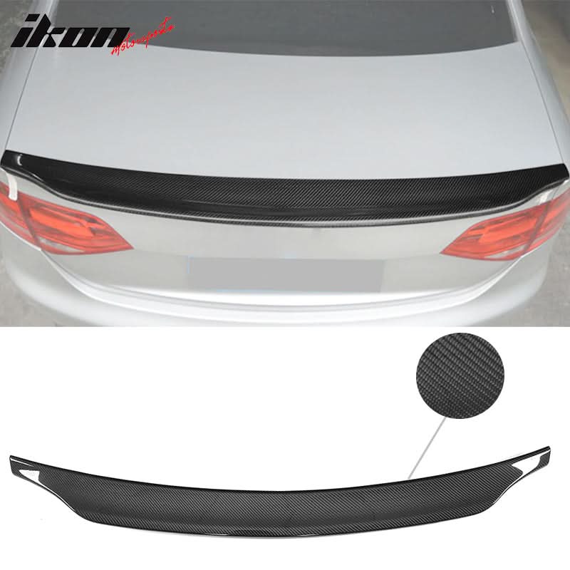 2008-2016 Audi S5 B8 Coupe CA Style Rear Trunk Spoiler Carbon Fiber