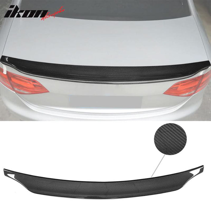 2008-2016 Audi S5 B8 Coupe CA Style Rear Trunk Spoiler Carbon Fiber