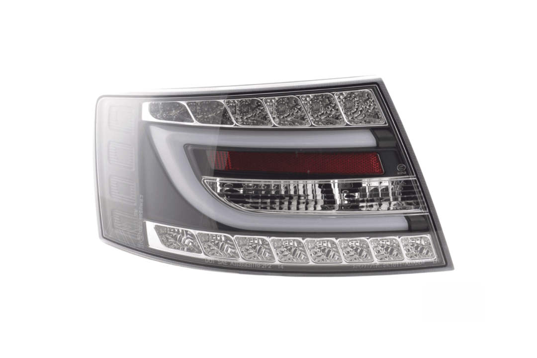 Audi A6 (C6/4F) Sedan Black LED Taillights Set (2004-2008)