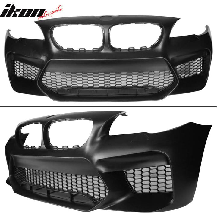 2011-2016 BMW 5 Series F10 Sedan M5 Style Unpainted Front Bumper PP