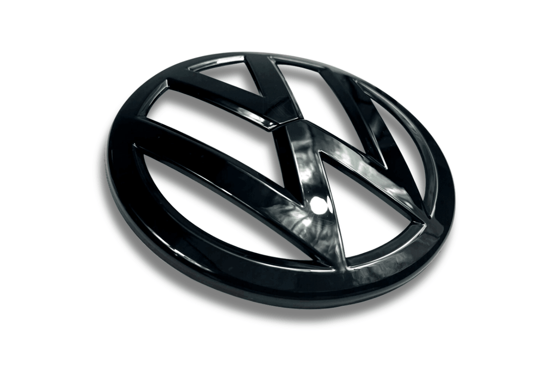 VW Golf 7 - Base, GTI, R - Gloss Black Aftermarket Emblem Set (2012-2017)