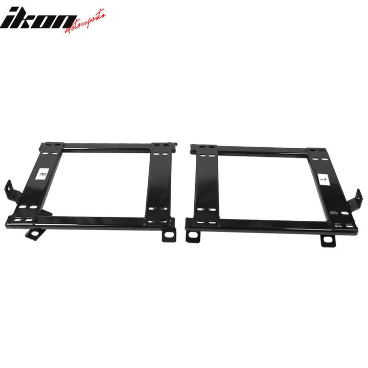 1993-1998 Toyota Supra Pair Racing Seat Brackets Mount Steel