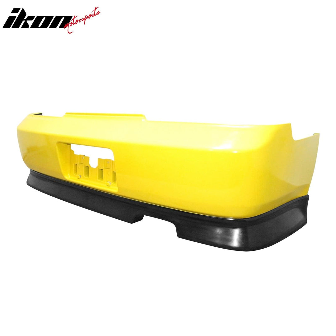 1997-2001 Honda Prelude WW Style Rear Bumper Lip Spoiler Splitter PU