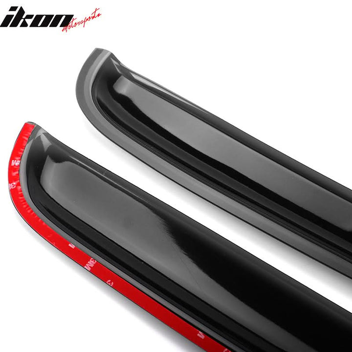 1999-2011 Ranger 1999-2000 Mazda B2500 Window Visors Acrylic