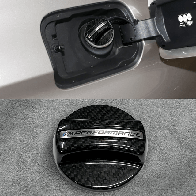 BMW MPerformance Carbon Fiber Fuel Cap Cover