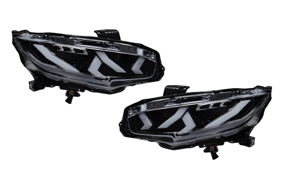 Honda Civic X Lambo Style LED Headlights (2017 - 2020)