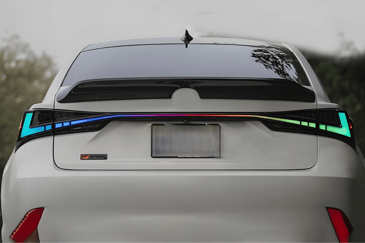 Lexus IS 300h Modern Tail Light Upgrade (RGB Color Changing) LED Tail Lights (2014-2020)