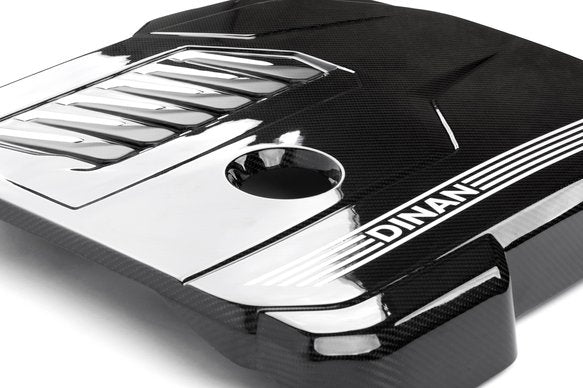 Dinan Gloss Carbon Fiber Engine Cover - 2020-2025 BMW B58D Gloss Carbon Fiber - G01/G02/G20/G22/G23/G26/G29/G42