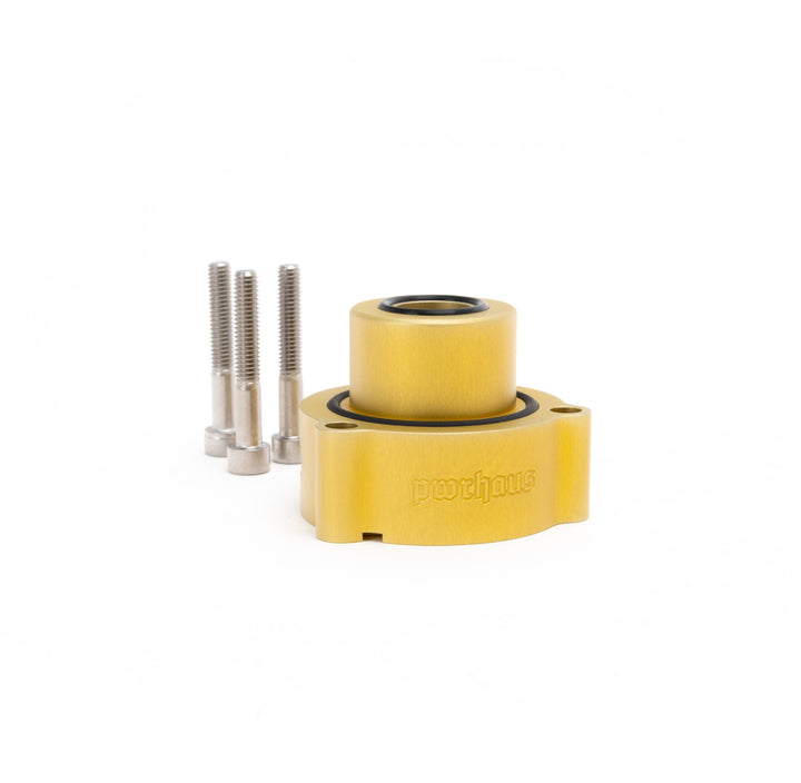 Pwrhaus FSI EA113 & TSI EA888 2.0T Diverter Valve Spacer - Gold Edition