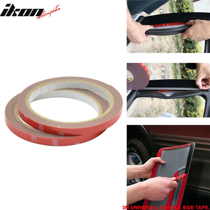 2008-2014 Subaru Impreza WRX STI Trunk Spoiler Stabilizer 3PC ABS