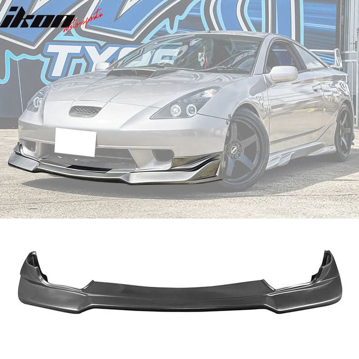 2000-2002 Toyota Celica VIP Style Black Front Bumper Lip Spoiler PU