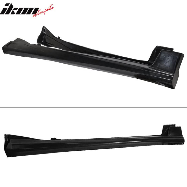 2000-2005 Toyota Celica VIP Style Unpainted Black Side Skirts PU
